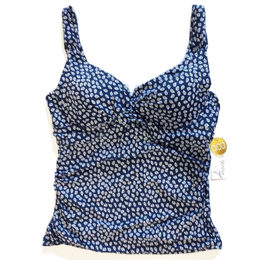 Anne Cole Tankini Swimsuit Top - Size 36 D/DD